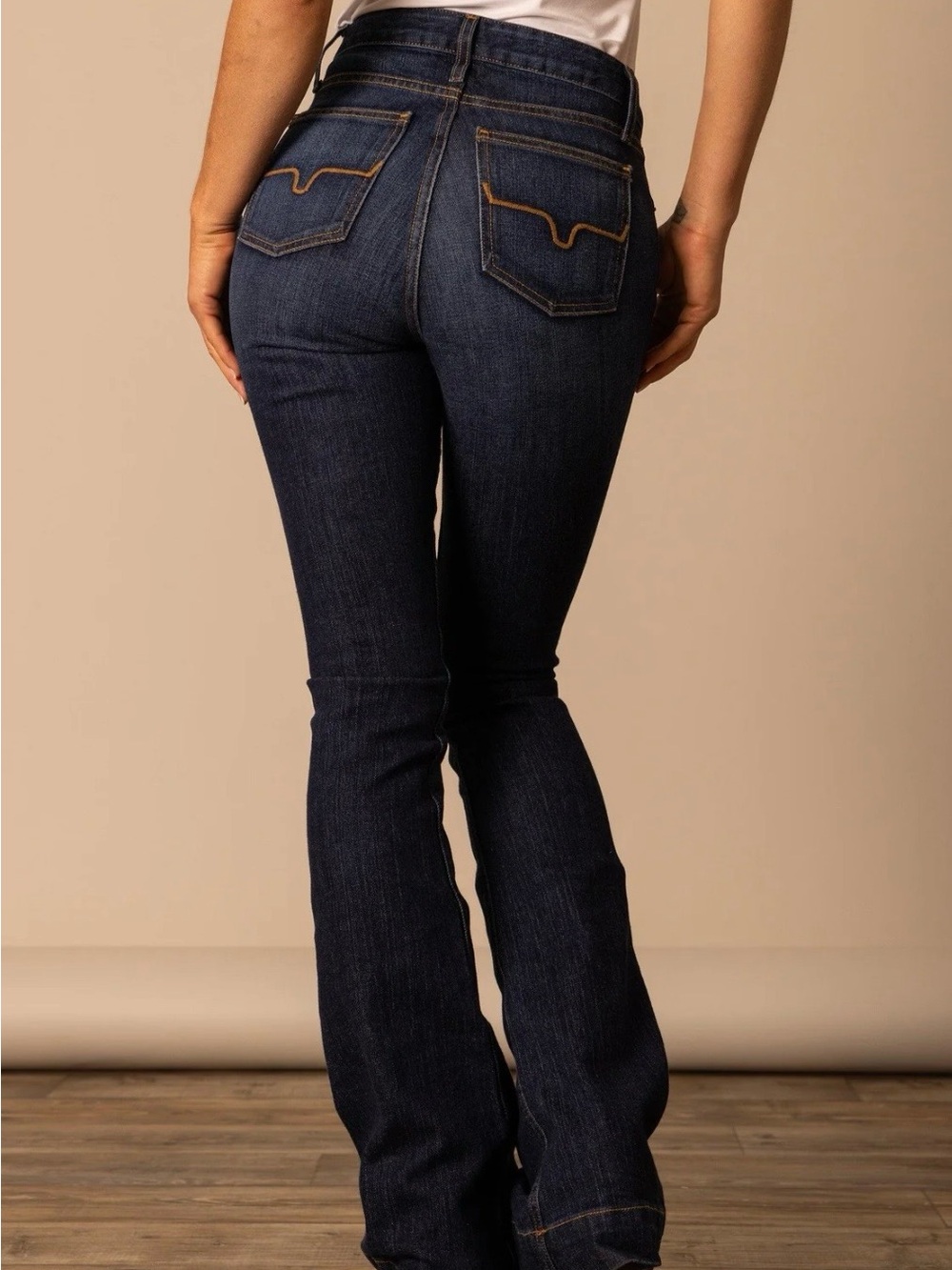 Kimes Ranch Dark Indigo Jennifer Flare Jeans